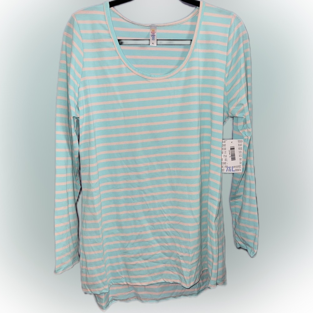 LuLaRoe Lynnae Long Sleeve Top Size XL
